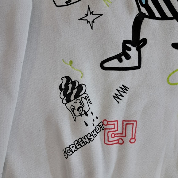 Screenshotbrand Mens Urban Hip Hop Premium Fleece Sweatshirt Sz Large - Picture 5 of 15